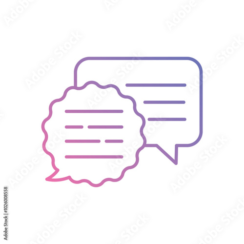 Commuication vector icons stock illustration