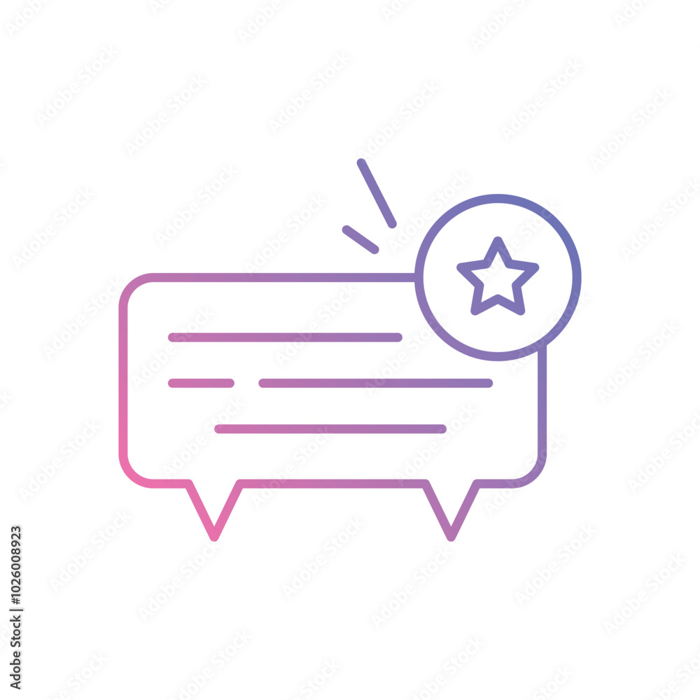 Favourite Chat vector icons stock illustration Favourite Chat vector icons stock illustration