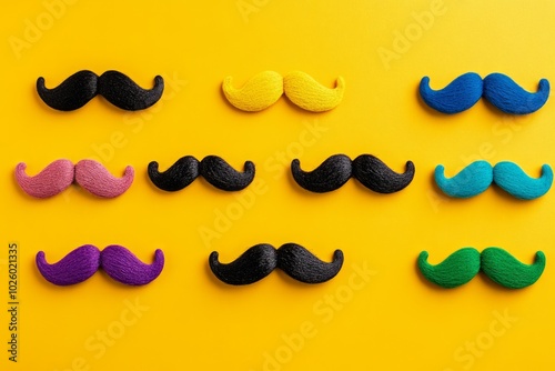 Expressing style through mustaches photo