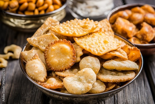 Creating traditional savory snacks