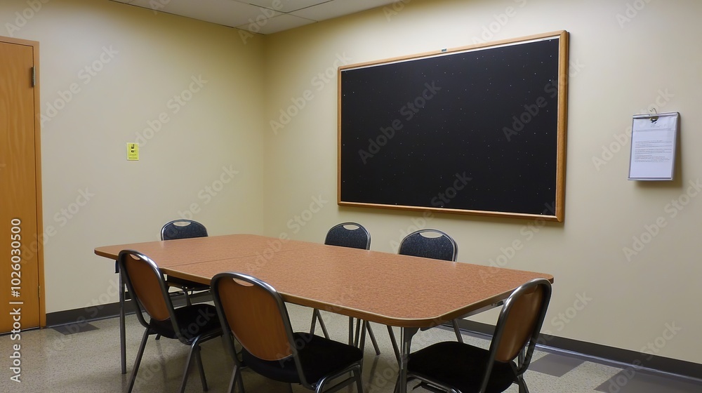 Full-size bulletin board with pinned notes, papers, and reminders, set against a neutral background. The organized display features a variety of colorful pushpins and important documents, Full-size bulletin board with pinned notes, papers, and reminders, set against a neutral background. The organized display features a variety of colorful pushpins and important documents,