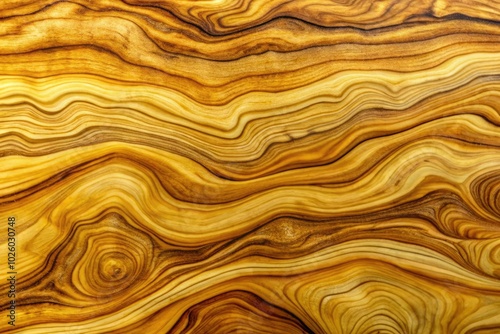 Wallpaper Mural Discover unique olive wood veneer with mesmerizing wavy grains and natural swirls, enhancing any design project with its elegant and distinctively beautiful appearance. Torontodigital.ca