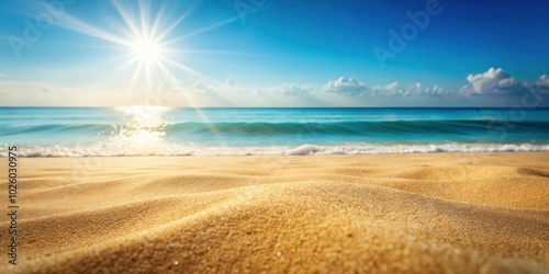 Fine beach sand glistening in the summer sun, beach, sand, summer, sunshine, glisten, hot, texture, background, nature