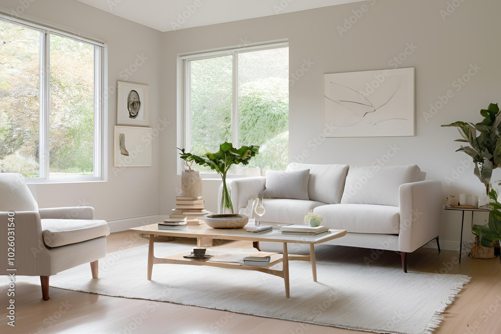Fototapeta premium modern living room