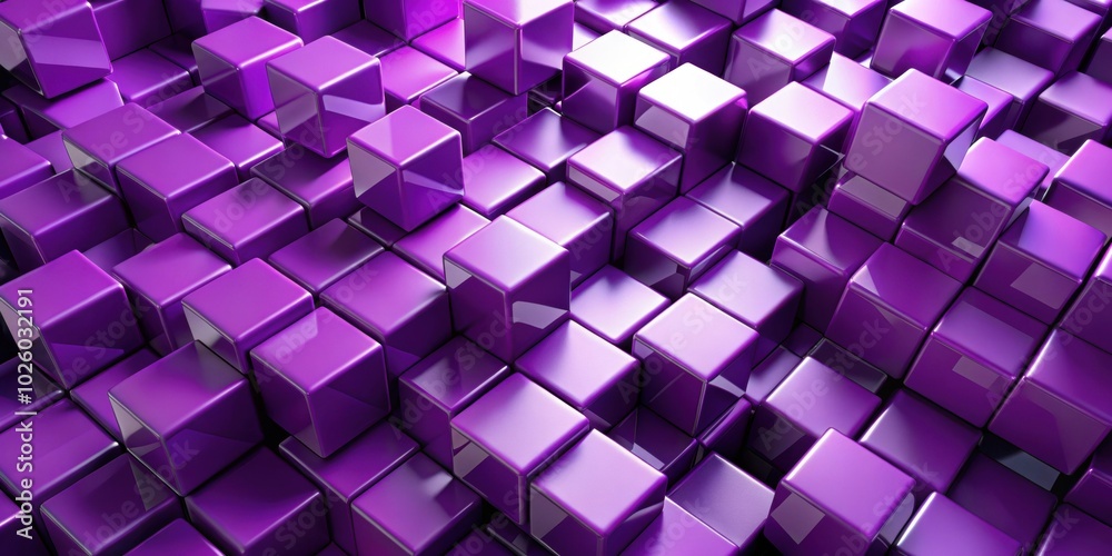 Abstract composition of purple cubes created in render, abstract, composition, purple, cubes,render, digital art, geometric Abstract composition of purple cubes created in render, abstract, composition, purple, cubes,render, digital art, geometric