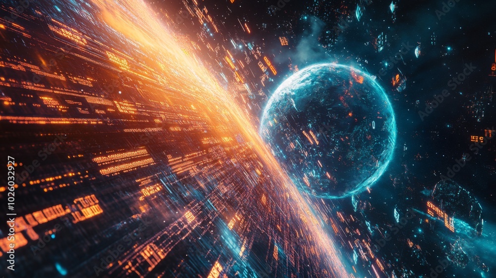 Interplanetary quantum teleportation for secure stock exchanges at super speed