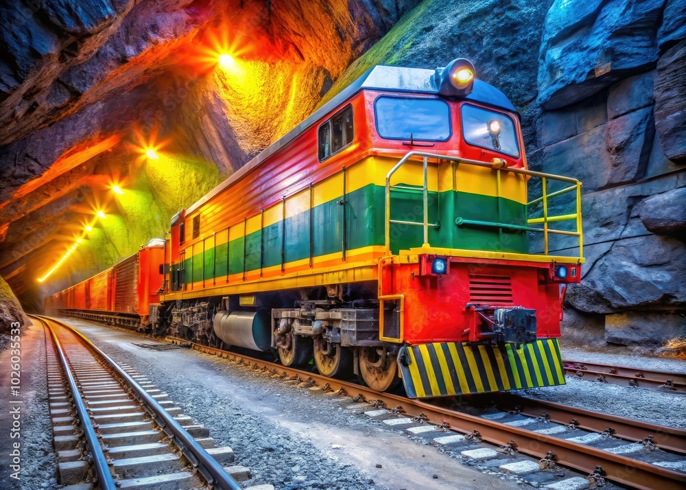 Electric Locomotive for Ore Transport in Mine: Efficient Railway System for Heavy Load Movement Electric Locomotive for Ore Transport in Mine: Efficient Railway System for Heavy Load Movement