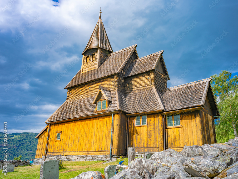Die älteste Stabkirche in Norwegen - Urnes