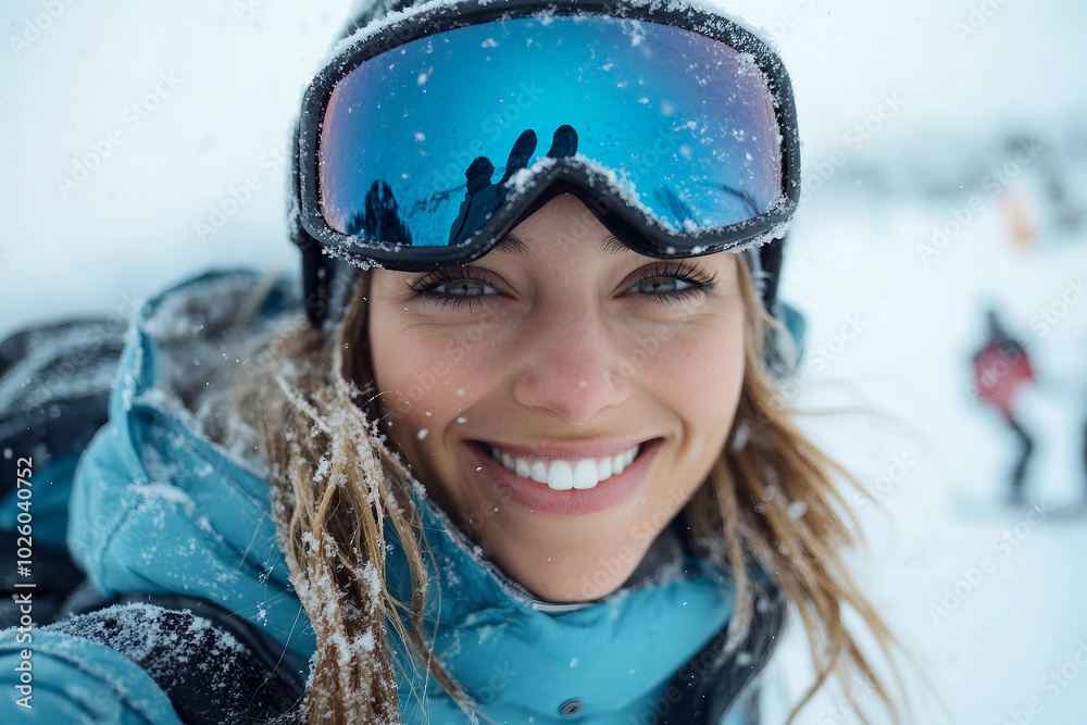 Fancy winter resort ski snowboard sports active leisure family friends leisure, Generative AI Fancy winter resort ski snowboard sports active leisure family friends leisure, Generative AI