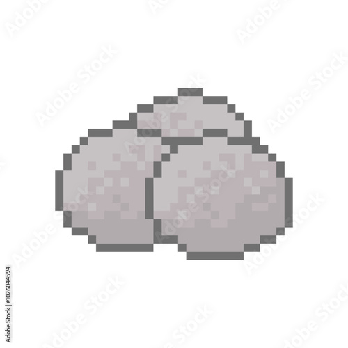 pentol traditional food pixel art