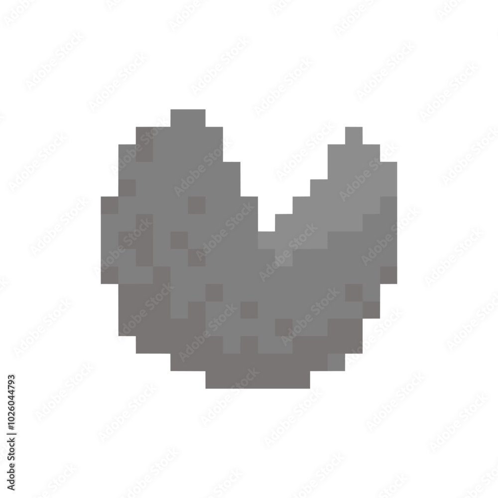 Fototapeta premium pentol traditional food pixel art