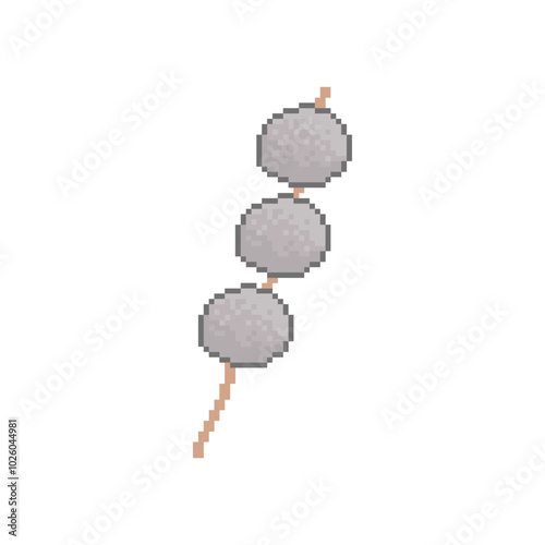 pentol traditional food pixel art