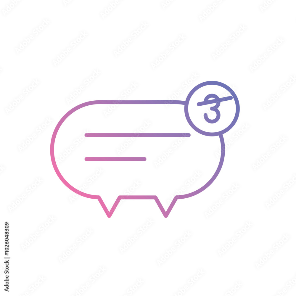 Notification vector icons stock illustration Notification vector icons stock illustration