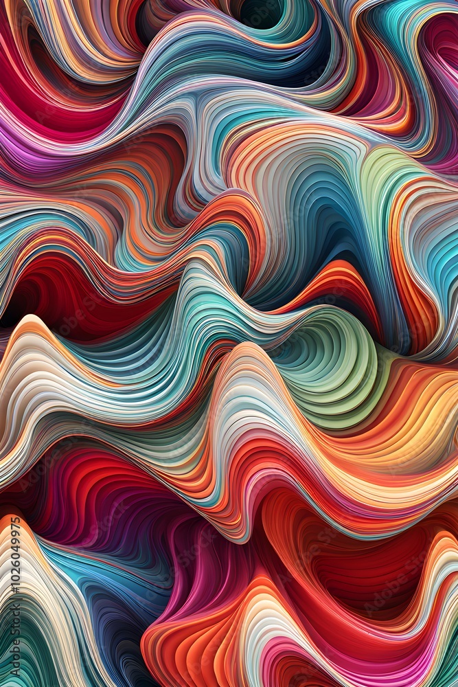 abstract colorful background with waves abstract colorful background with waves