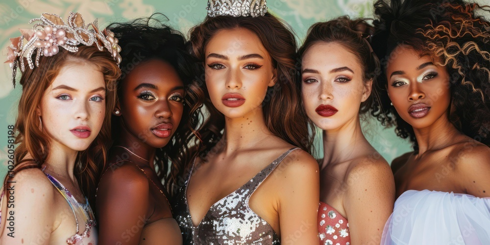 Diversity in beauty pageant contestants. Diversity in beauty pageant contestants.