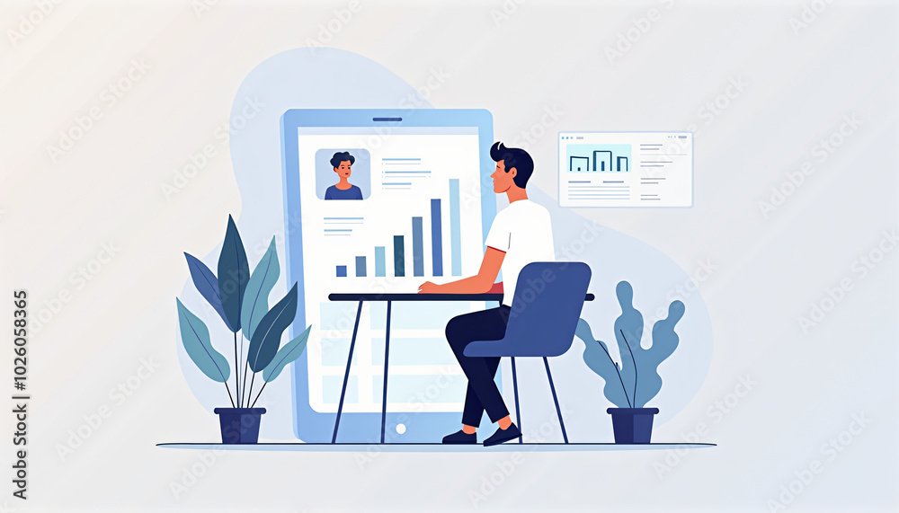 Business Graph Presentation Business Graph Presentation