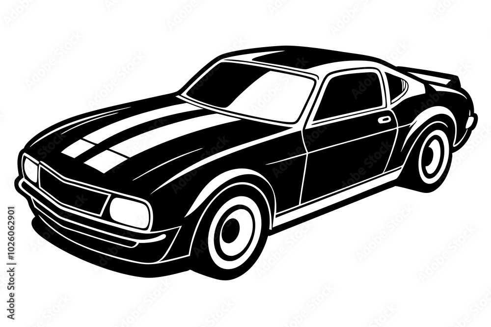 Race Car vector silhouette Race Car vector silhouette