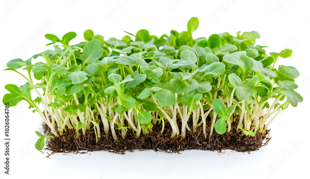 A diverse group of young plants thriving in soil, representing the early stages of growth and the promise of nature.