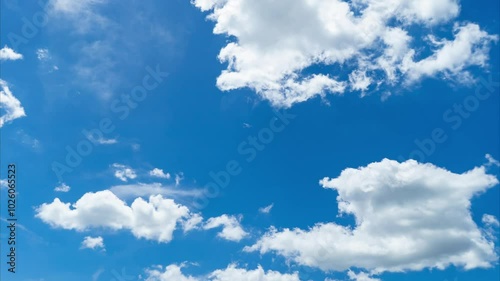 青空・雲・タイムラプス