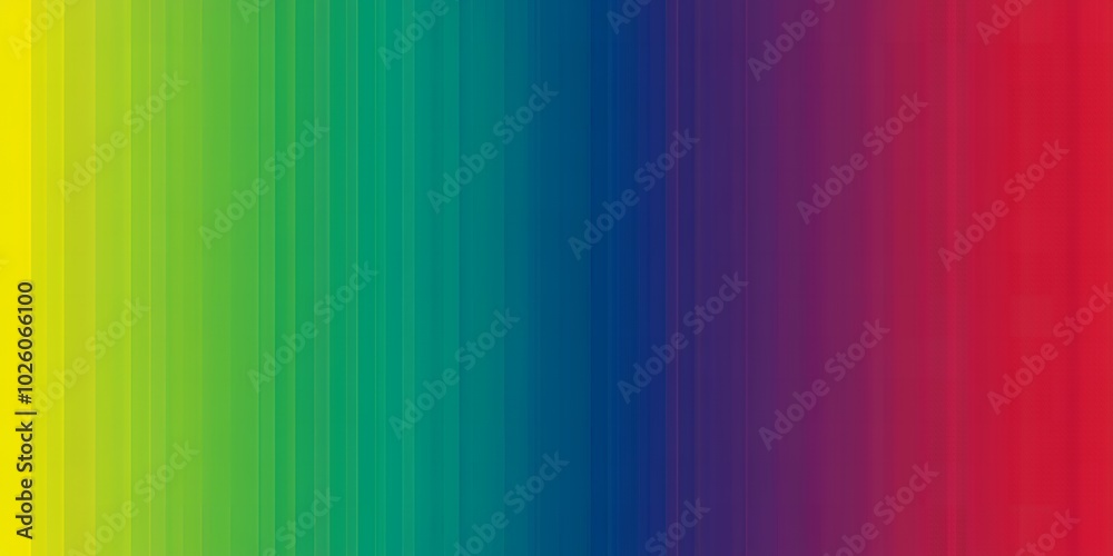 Abstract colorful background with a vertical gradient of yellow, green, blue, purple, and red. Abstract colorful background with a vertical gradient of yellow, green, blue, purple, and red.