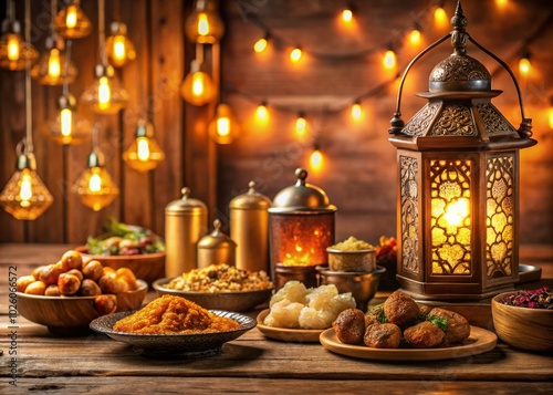 Eid Mubarak Celebration: Festive Food and Lanterns for Eid ul Adha