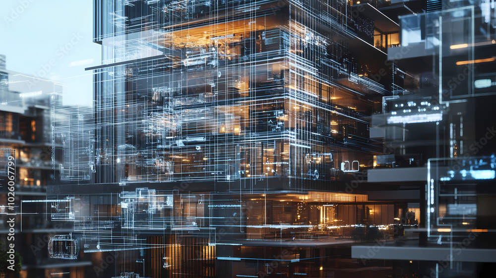 Generative AI, BIM Model in Action: 3D Building Rendering with Digital Data Overlays
Generative AI, BIM Model in Action: 3D Building Rendering with Digital Data Overlays
