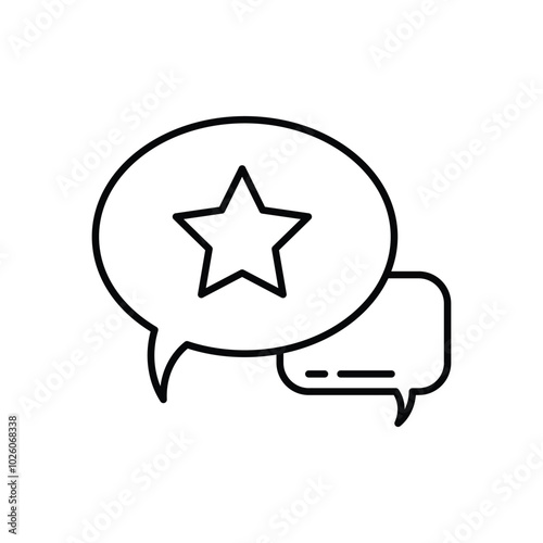 Favourite  Chat vector icons stock illustration
