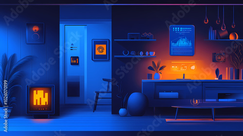 Generative AI, Smart Sensors for Temperature, Humidity, and Air Quality in Home Automation
 photo