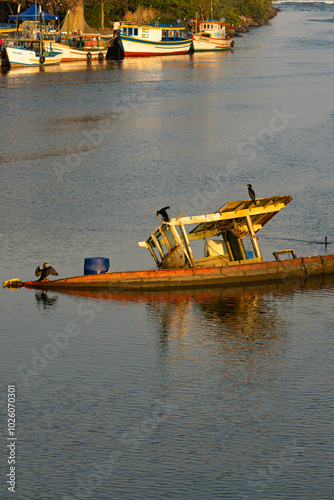 Portinho de Peruíbe, São Paulo, Brasil photo