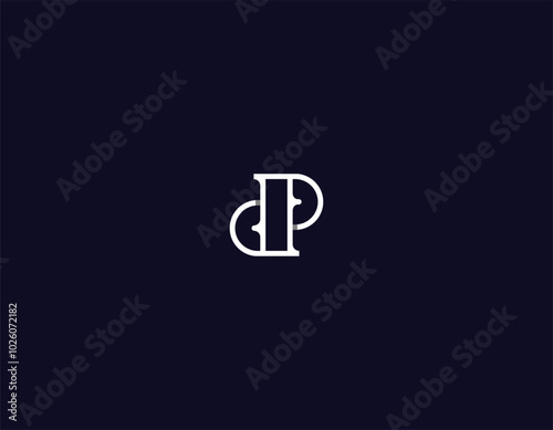 Modern Letter DD or DP or PP logo design idea for brand use.