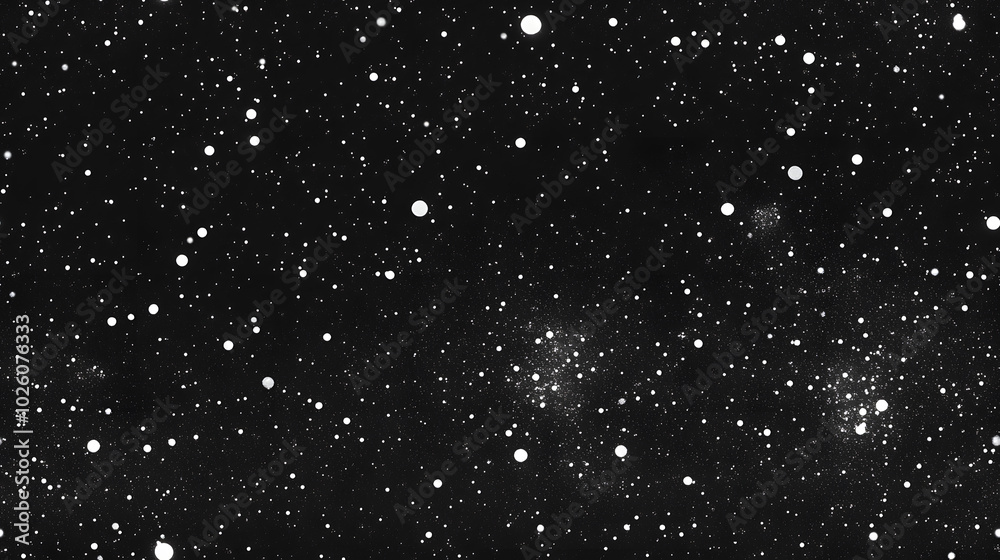 Fototapeta premium black background with tiny sparkling dots that are white