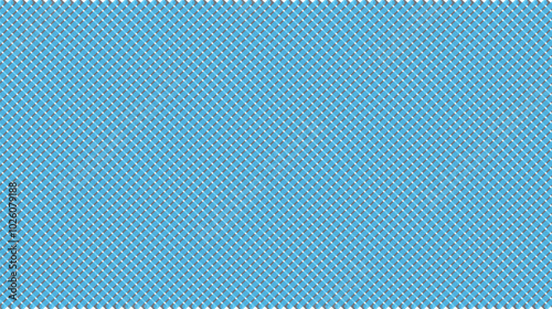 Metal or blue grate with small holes.