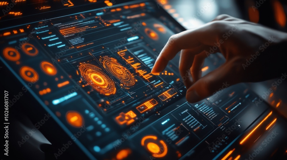 Futuristic Technology Interface Futuristic Technology Interface