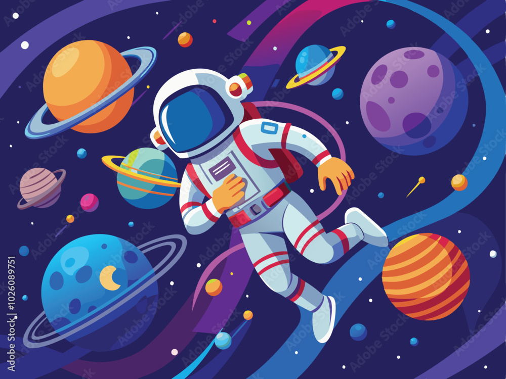 astronaut in space astronaut in space