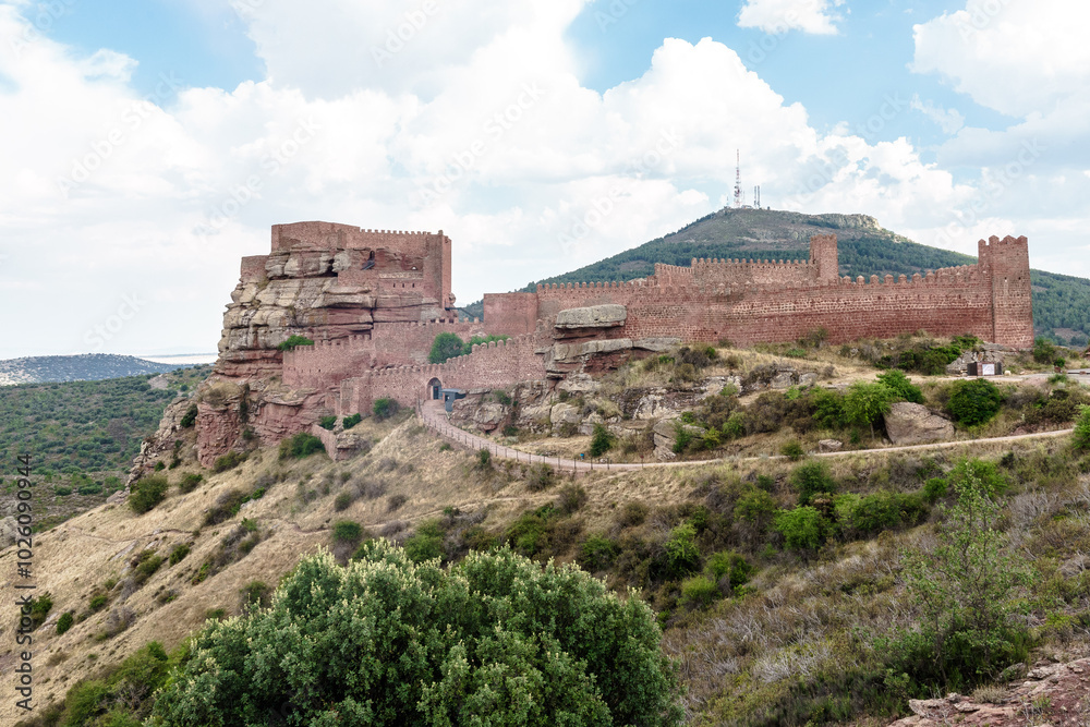 Fototapeta premium Castillo de Peracese en teruel