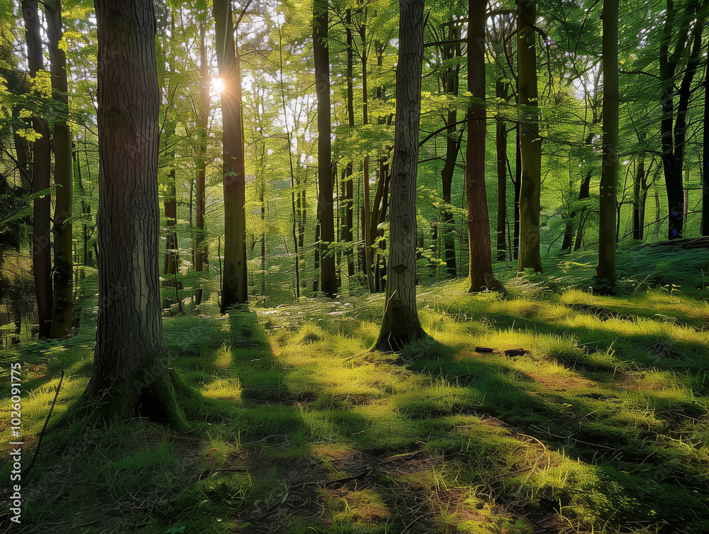 Fototapeta premium Wald