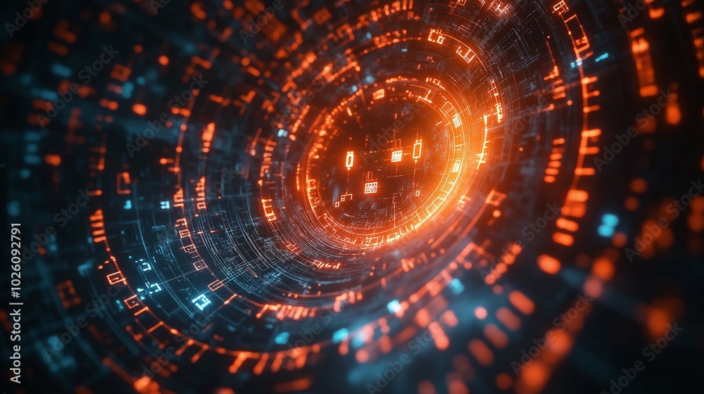 Abstract Data Encryption in Vibrant Digital Space Abstract Data Encryption in Vibrant Digital Space