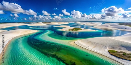 Explore the Stunning Landscapes of Lençóis Maranhenses National Park in Brazil: Dunes and Lagoons Await