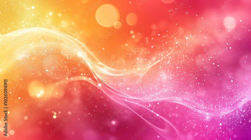 Colorful Abstract Wave Background Colorful Abstract Wave Background