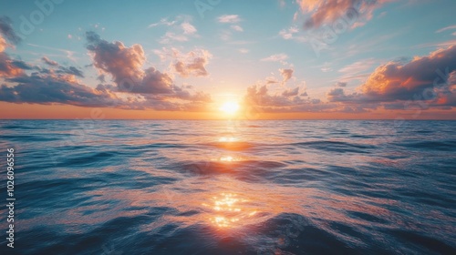 Stunning Ocean Sunset