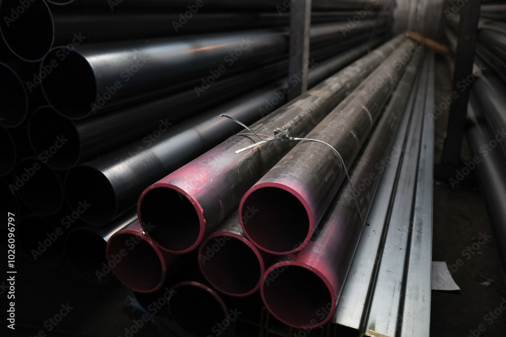 steel pipe product group square pipe Construction steel products such as black steel pipes, image ideas, examples of steel products.metal warehouse industry, delivery to customers. steel pipe product group square pipe Construction steel products such as black steel pipes, image ideas, examples of steel products.metal warehouse industry, delivery to customers.
