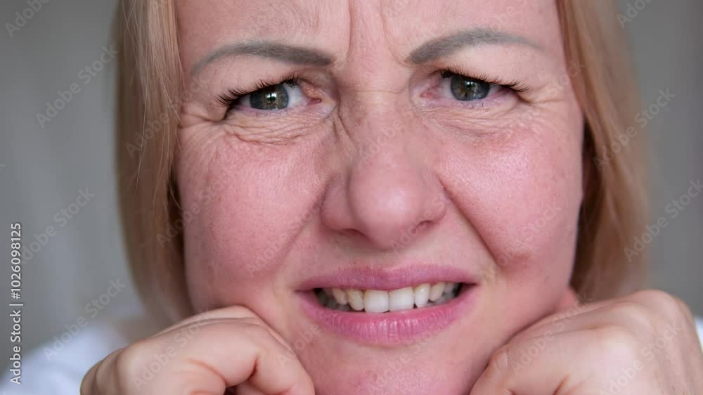 bewilderment unpleasant surprise spread your fingers widen your eyes widen the pupil of the eye says wrinkle your forehead wrinkles of discontent troubles