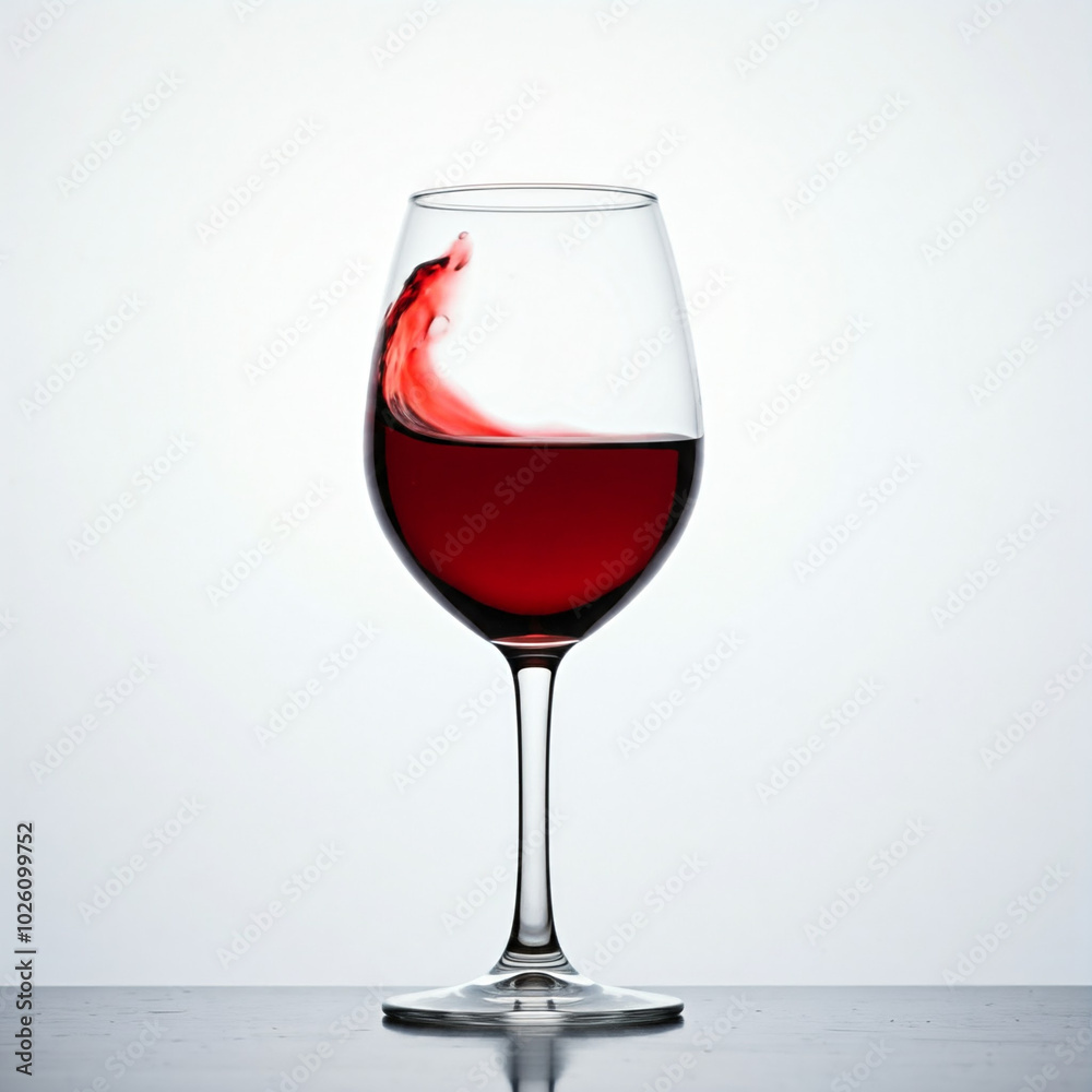 glass of wine isolated on white glass of wine isolated on white