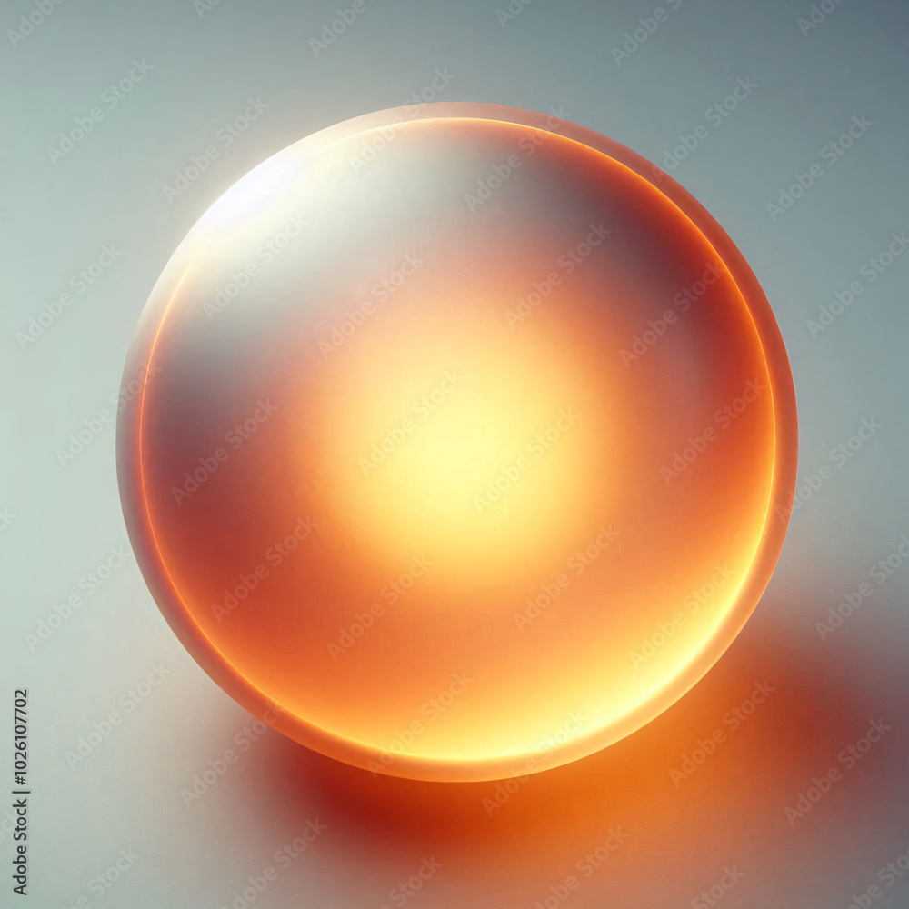 abstract orange sphere abstract orange sphere