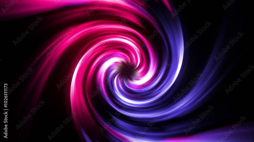Abstract Twisted Loop Animation Abstract Twisted Loop Animation