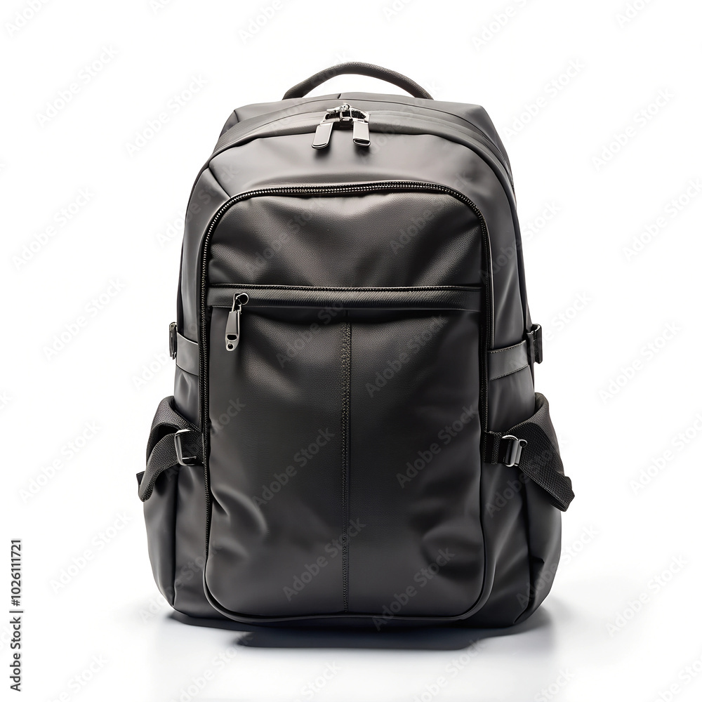 black bag isolated on white