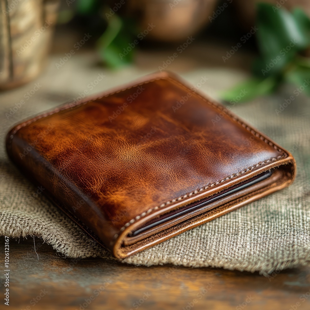 Luxury Leather Wallet A HighEnd Photography Masterpiece