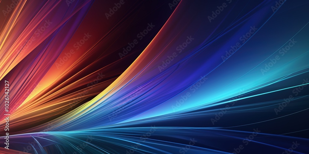 A colorful, abstract image with a blue and red line background. A colorful, abstract image with a blue and red line background.