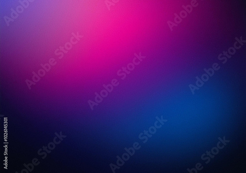 Dark grainy gradient background blue magenta pink purple black colors banner poster cover abstract design