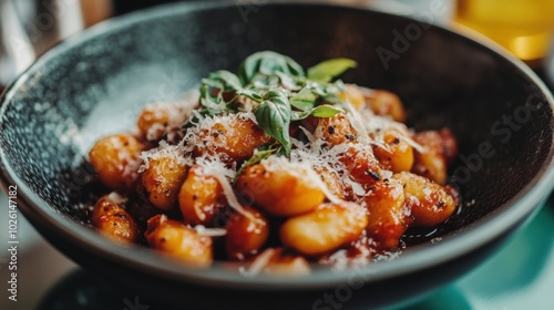 Gnocchi with Tomato Sauce.